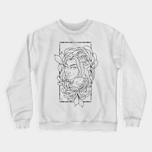 Demon lady Crewneck Sweatshirt